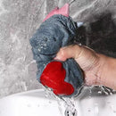 GobekUsa Frog Design Hand Towel - Soft Coral Velvet, Kids Friendly, Absorbent & Multipurpose
