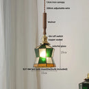 GobekUsa Ceramic LED Pendant Light with Adjustable Wire, Modern Nordic Design
