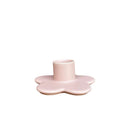 GobekUsa Cartoon Flower Ceramic Candle Holder Candelabrum Desktop Storage Accessory