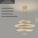 GobekUsa Acrylic Living Room Chandelier Pendant Light Fixture_LED Hanging Lamp