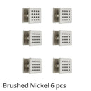 GobekUsa Brass Square Body Spray Shower Jets for Luxury Spa Massage Experience