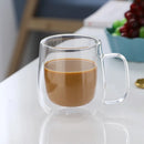 GobekUsa Double Wall Glass Coffee Cup Espresso Mug Heat Resistant Cocktail Wine Beer Mug