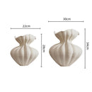 GobekUsa Lace Ceramic Vase for Home Decor Bouquets and Arrangements