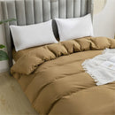 GobekUsa Brushed Duvet Cover Set | Soft Skin-Friendly Bedding | Full Queen King Twin Sizes