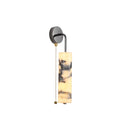 GobekUsa Carbon Steel LED Wall Lamp with Pull Chain Switch & Marble Stone Fixtures