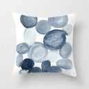 GobekUsa Geometric Heart Round Cushion Cover for Home Decor