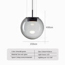 GobekUsa Brokis Glass Pendant Lamp - Nordic Creative Hanging Light for Home and Hospitality