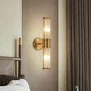 GobekUsa Crystal LED Gold Wall Sconce Modern Bedroom Decor Sconce Fixture