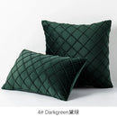 GobekUsa Embroidered Lattice Cushion Cover Pleat - 45X45CM