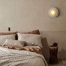GobekUsa Japanese Retro Wall Light Wabi-Sabi Bedroom Bedside Wall Lamp