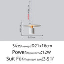 GobekUsa Iron Art LED Chandelier for Bedroom, Restaurant, or Gym