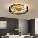 GobekUsa Crystal LED Ceiling Chandelier Dimmable Luxury Modern Room Decor Bedroom Light