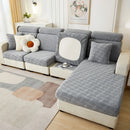 GobekUsa Jacquard Sofa Seat Cover: Stretchable, Washable & Removable Protector