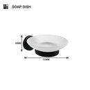 GobekUsa Bathroom Hardware Set: Towel Rack, Toilet Brush, Paper Holder, Soap Dispenser, Towel Bar, Hook