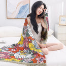 GobekUsa Kawaii Cartoon Adults Bath Towel - Soft Cotton Gauze, Absorbent & Quick-Dry - Large 80x160cm Beach Wrap