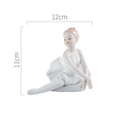 GobekUsa Ceramic Ballet Girl Figurine: Home Decor, Living Room, Bedroom, Kids Gift
