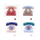 GobekUsa Cute Telephone Kitchen Timer: Mechanical 60 Min Wind-up Rotating Timer for Children