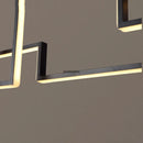 GobekUsa LED Ceiling Chandelier Dimmable for Dining Room Kitchen Bar Pendant Lamp