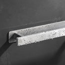 GobekUsa Black Steel Towel Hanger - Square Bathroom Towel Rack