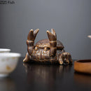 GobekUsa Crab Ceramic Ashtray Phone Holder Desk Decoration Smoking Gift