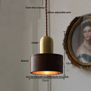 GobekUsa LED Wood Pendant Light Fixture | Adjustable Hanging Lamp for Home Decor