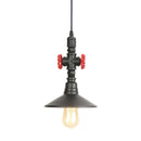 GobekUsa Industrial Water Pipe Pendant Lamp for Dining, Bar, and Café