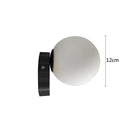 GobekUsa Glass Round Ceiling Lamp Brass Metal Lights for Hallway and Aisle