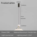 GobekUsa LED Bedside Pendant Light for Minimalist Home Decor