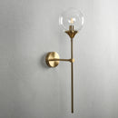 GobekUsa Golden Glass Wall Sconces | Modern Nordic Lights for Home Decor