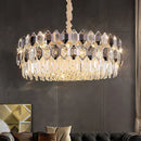 GobekUsa Crystal Chandelier: Postmodern Living Room Dining Bedroom Lamp, Luxury & Creative