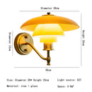 GobekUsa Glass Wall Lamp Danish Design Chrome Light E27 for Home Decor & Living Room