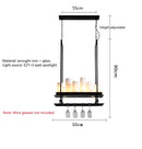 GobekUsa Glass LED Chandelier - Stylish Lighting for Home Decor & Dining Room