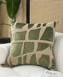 GobekUsa Embroidered Patchwork Cushion Cover 45*45 for Elegant Living Room Decor