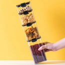GobekUsa Kitchen Storage Food Container Cereal Organizer Breadbasket Plastic Order