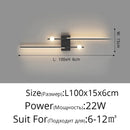 GobekUsa LED Wall Lamp: Modern Long Line Design for Living Room, Bedroom, Hallway, Indoor Lighting