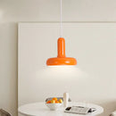 Nordic Cream Mushroom Pendant Light in Painted Aluminum