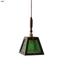 GobekUsa Green LED Glass Pendant Lamp for Modern Décor & Ambiance