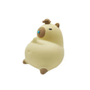 GobekUsa Capybara Silicone Night Light | Rechargeable, Adjustable Brightness, Timer, Cute Animal Design