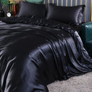 GobekUsa King Size Silk-Blend Duvet Cover Set with Pillowcases