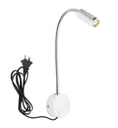 GobekUsa Bronze Gooseneck LED Wall Lamp Bedroom Bedside Sconce Spot Lighting