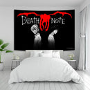 GobekUsa Death Note Aesthetic Tapestry for Bar Cafe Decor - Hot Anime Art Flag