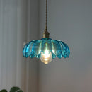 GobekUsa Glass Industrial Pendant Light: Loft Style Fixture with Copper Socket for Home Decor