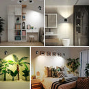 GobekUsa Double Head Wall Lamp: Touch Control, 360 Rotatable, USB Rechargeable Night Light