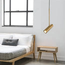 Minimalist Adjustable GU10 Pendant Light in Black or Gold