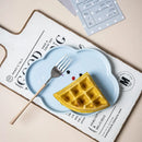 GobekUsa Cloud Tulip Cartoon Dog Bear Ceramic Dessert Plate Cute Tableware