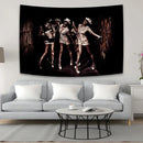 GobekUsa Horror Movie Character Tapestry Wall Hanging Bedroom Decor