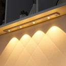GobekUsa LED PIR Motion Sensor Cabinet Light - Ultra-Thin & Wireless Rechargeable Night Light