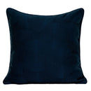 GobekUsa Blue Geometry Jacquard Pillow Cover 45x45cm Sofa Decoration