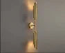 GobekUsa Gold LED Copper Wall Lamp Sconce for Living Dining Bedroom