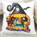 GobekUsa Halloween Plush Cartoon Pillow for Living Room and Bedroom, Festive Decoration